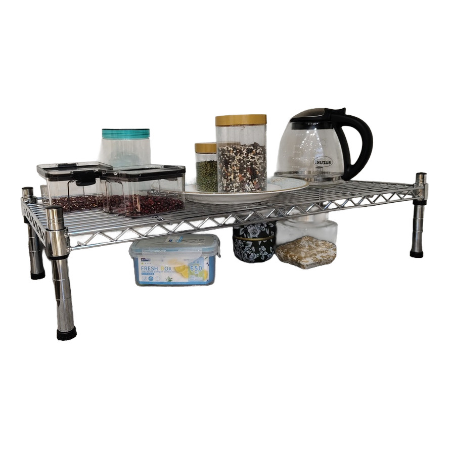 Organizador Rack Para Armário E Despensa De Cozinha 50x30x20 Maxime utilidades