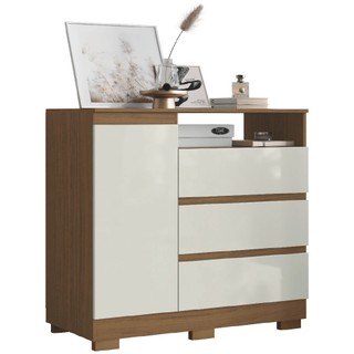 Cômoda Com Sapateira Organizadora 3 Gavetas 1 Porta Lion Aramóveis em Oferta na Shopee