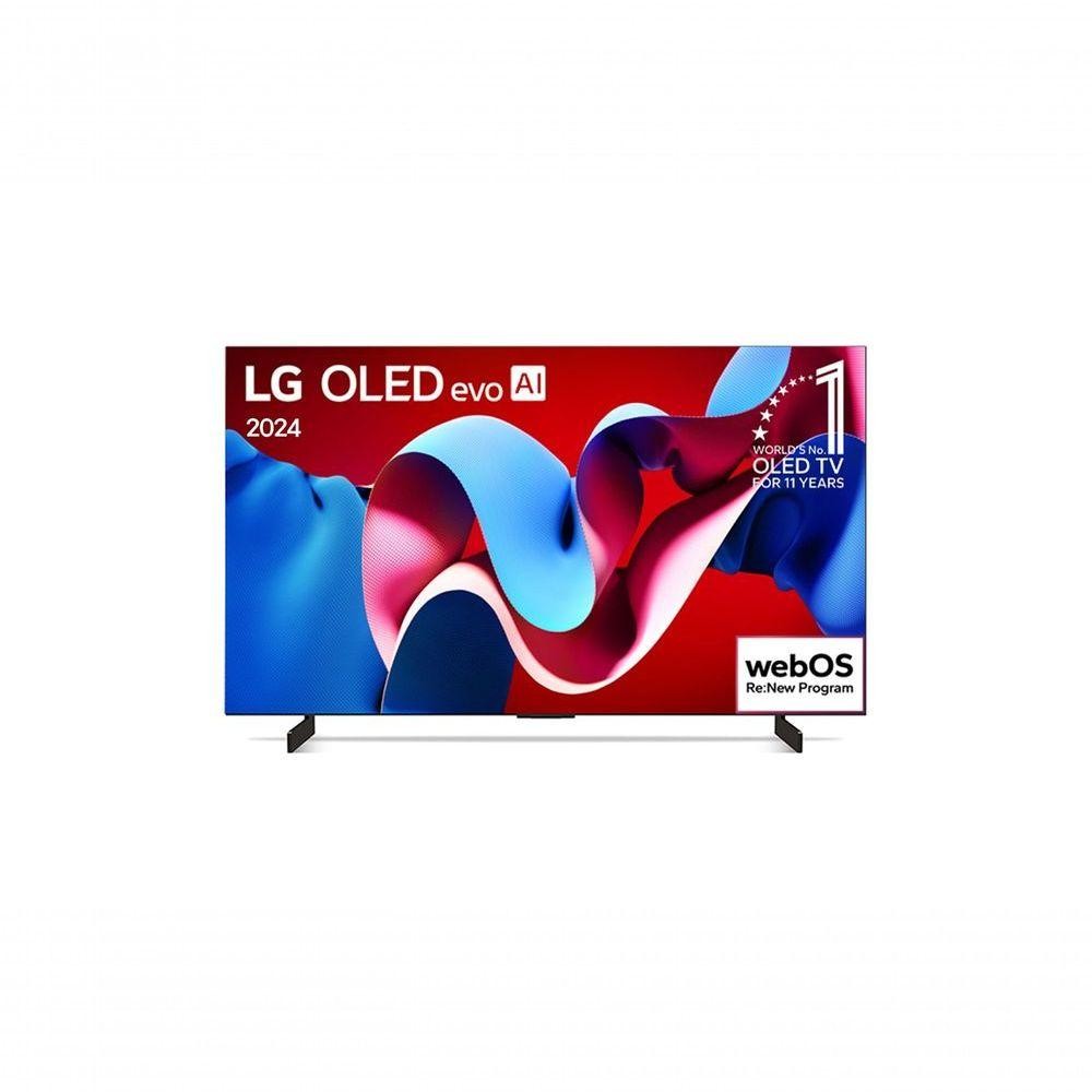 Smart TV LG OLED evo AI C4 42″ 4K 2024 com Dolby Vision e Alexa Integrada