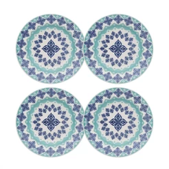 Jogo de 4 Pratos Fundos 21,5 Cm Donna Lola