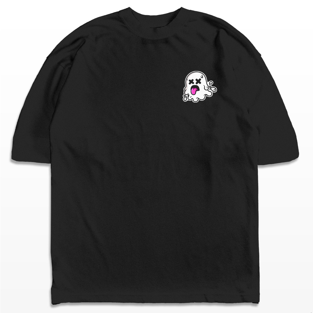 Camiseta Oversized Fantasma aesthetic Streetwear Harajuku Aesthetic Camisa Unissex