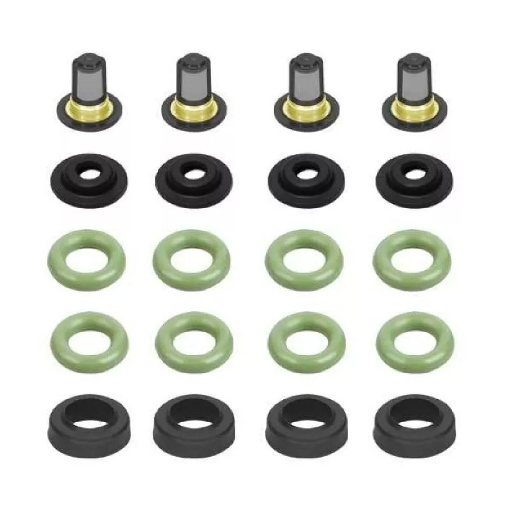 Kit Reparo 4x Bicos Injetor Honda Civic 1.7 2001 2002 2003 2004 2005 2006