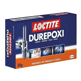 Durepoxi Adesivo Epoxi Para Mármore Metal Vidro Madeira Loctite HENKEL em Oferta na Shopee