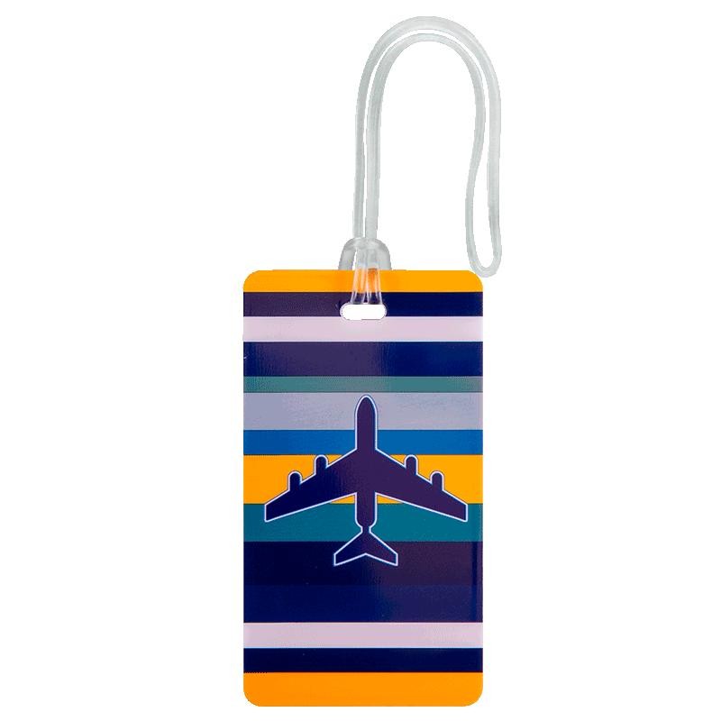 Identificador de Bagagem Colorido - Listras em Oferta na Shopee
