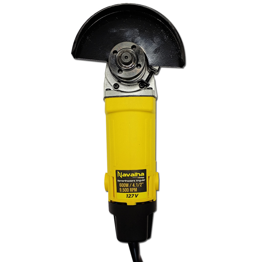 Esmerilhadeira Navalha Angular 4.1/2" 600W – 127V – Titanium Platina em Oferta na Shopee
