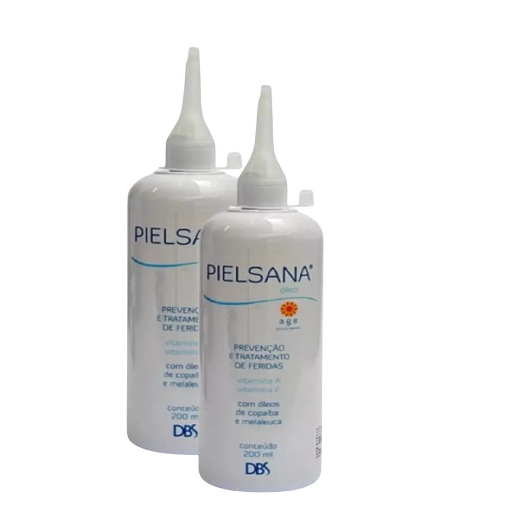 Kit 2x Pielsana Óleo Age Cicatrizante C/ Copaíba  200ml em Oferta na Shopee