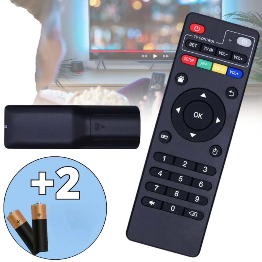 Controle Remoto Tv box  smart Pro 4k Universal em Oferta na Shopee