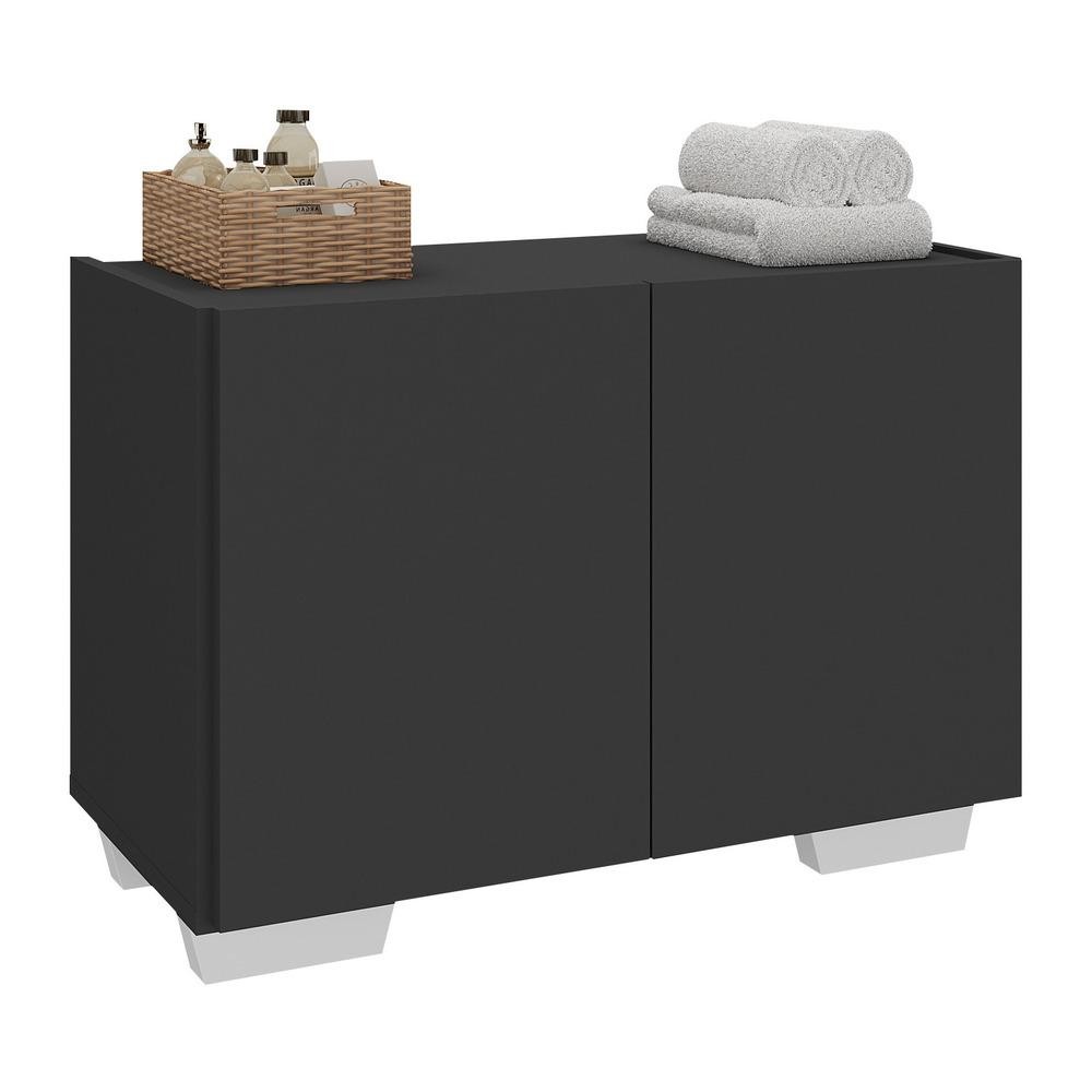 Gabinete Armário de Banheiro 62,5cm 2 Portas com Pés Multimóveis MP5046 em Oferta na Shopee
