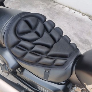 Almofada Assento Respiravel 3D Ergonômica Para Moto Antiderrapante Com Proteção Solar Alivio Costas em Oferta na Shopee