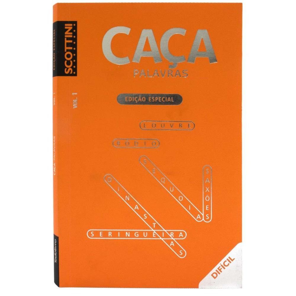 Caça Palavras Edição Especial Vol1 Difícil em Oferta na Shopee