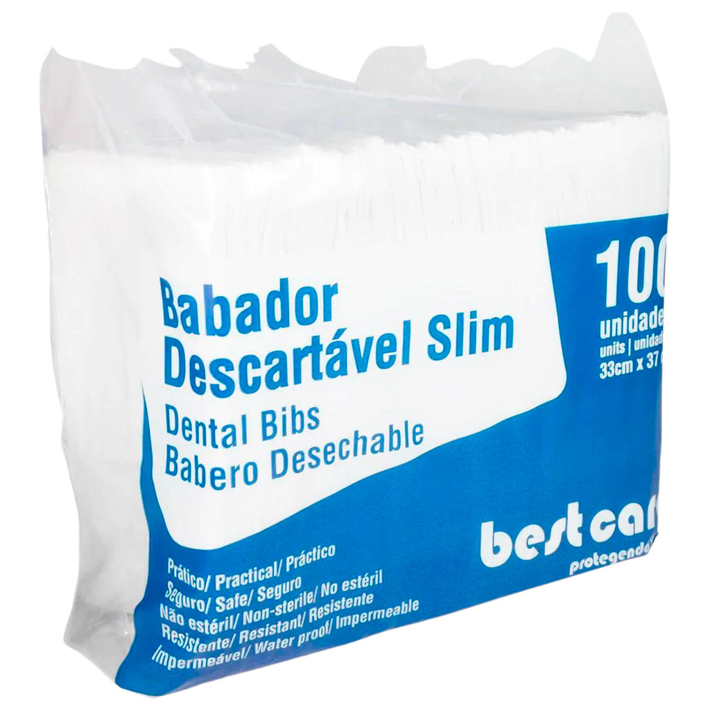 Babador Impermeável Branco 100un: Onde Comprar | BuscaProdutos