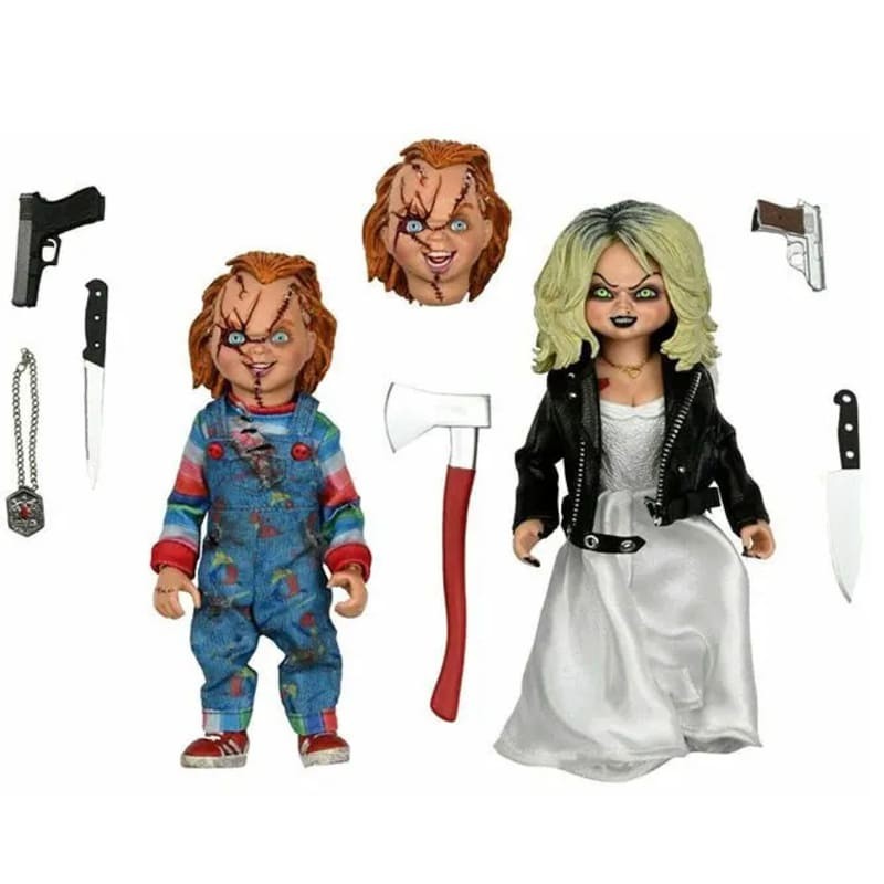 Bride Of Chucky e Tiffany O Boneco Assassino Neca