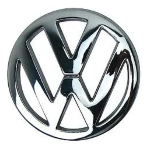 Emblema Volkswagen Cromado Vários Modelos 10,5 Centimetros em Oferta na Shopee