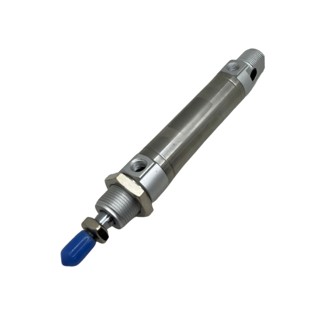 Cilindro Mini Iso 6432 C85 Inox C/Amortecimento 25 X  10 Imp