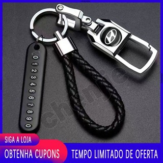 [Promo] Para Hyundai Aço inoxidável chaveiro para carro/moda chaveiro de carro/chaveiro para moto/chaveiro de moto em Oferta na Shopee