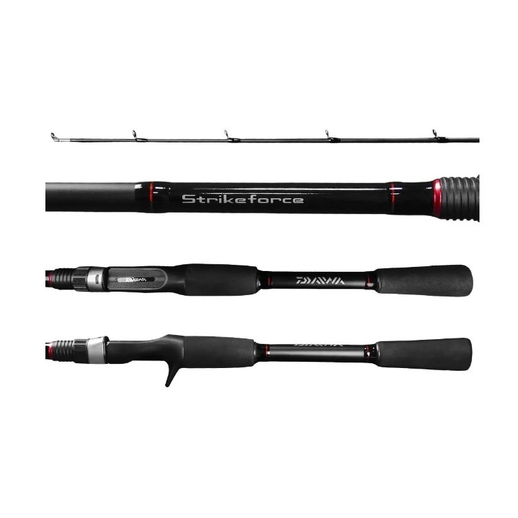 Vara Daiwa STRIKEFORCE SF562MHRS-BR 1,68m 25lb p Molinete 2P