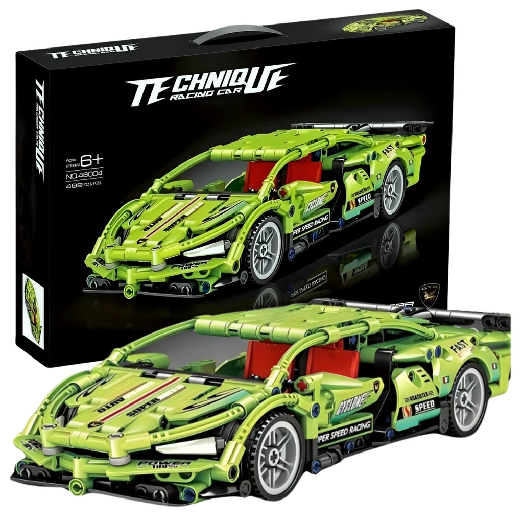 Carro de Corrida Blocos Montar 499 Peças Racing CBS0096 Castela - Mom & Baby