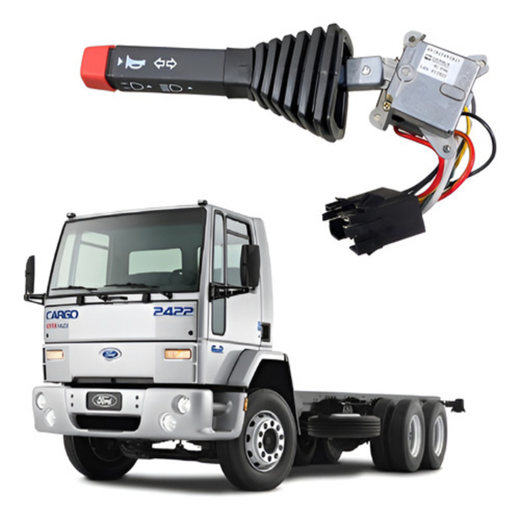 Chave de Seta para Ford Cargo 815 / 816 / 1116 / 1119 / 2422 / 4031 - 1988 a 2010 (6C4513335BA / 97HU13335AA / TJG953513 em Oferta na Shopee