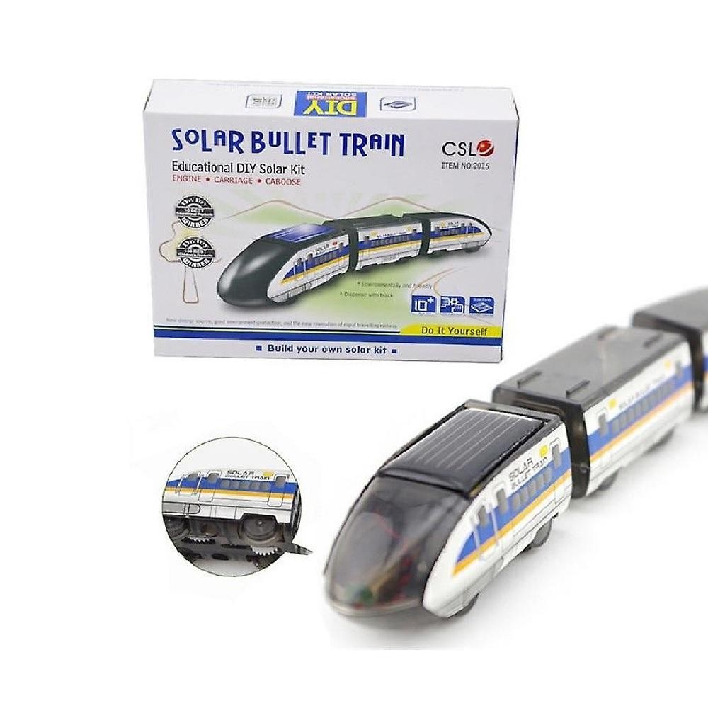 TRENZINHO SOLAR ROBOTICA EDUCATIVO COM PLACA DE ENERGIA