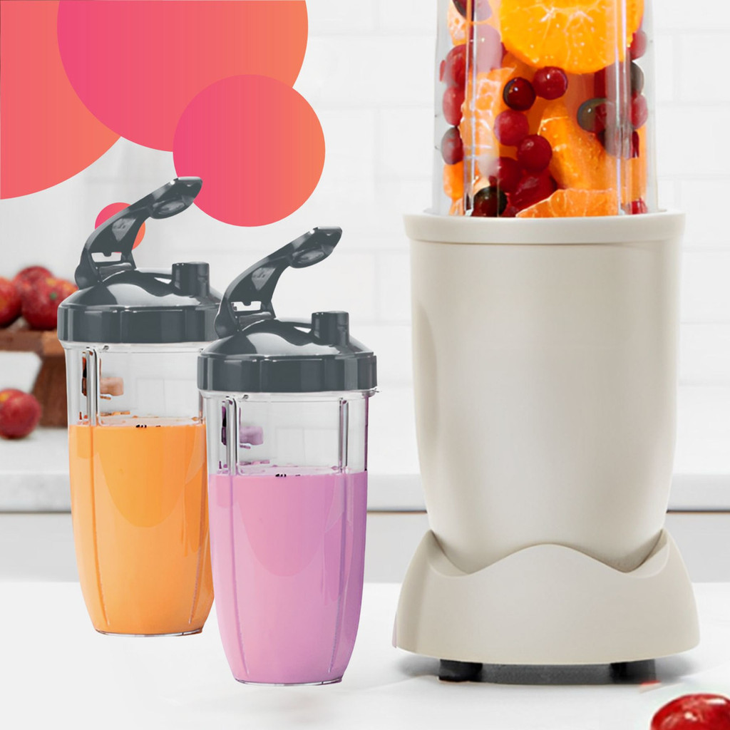 Kit 2 Copos 700ml Nutribullet com 2 Tampas Vedação Segura para Transporte