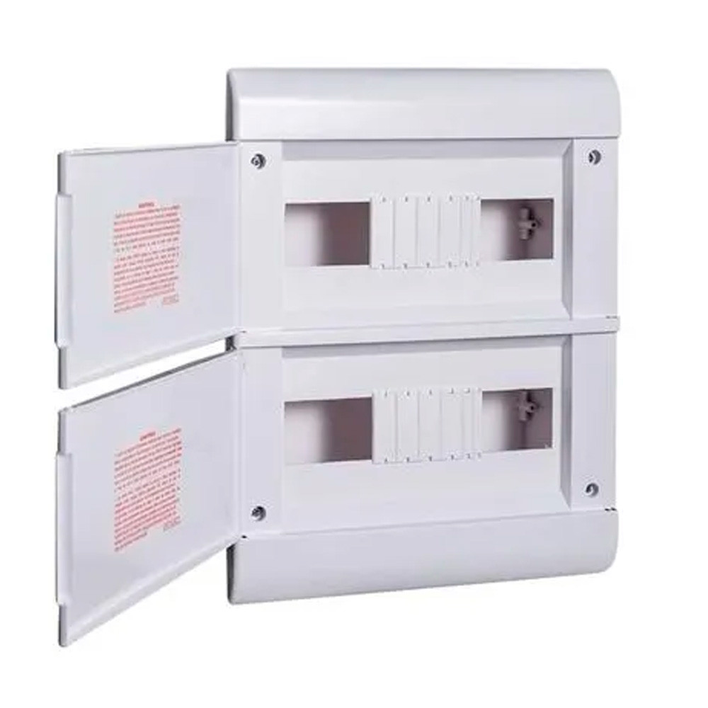 Caixa Distribuição Quadro Luz 24 Din Embutir Steck Ouro Box