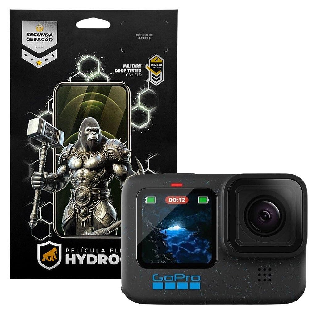 Película Protetora Gshield para Gopro Hero 12 - Hydrogel HD com Alta Transparência
