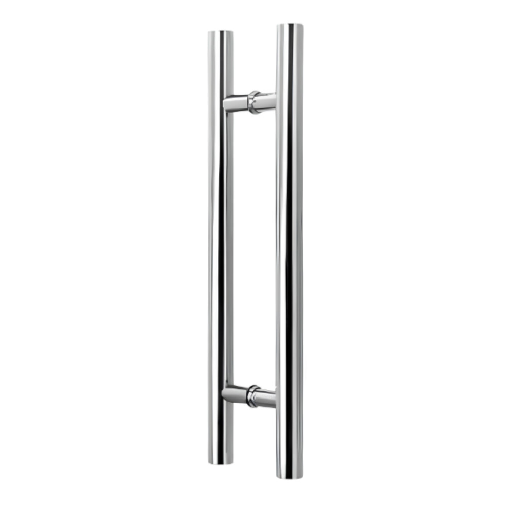 Puxador Tubular Duplo De Inox Polido - União Mundial 600mm