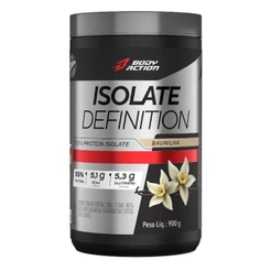 Whey Protein Isolado Isolate Definition Pote 900g Bodyaction