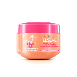 Máscara Capilar De Tratamento Elseve Longo Dos Sonhos 300g em Oferta na Shopee