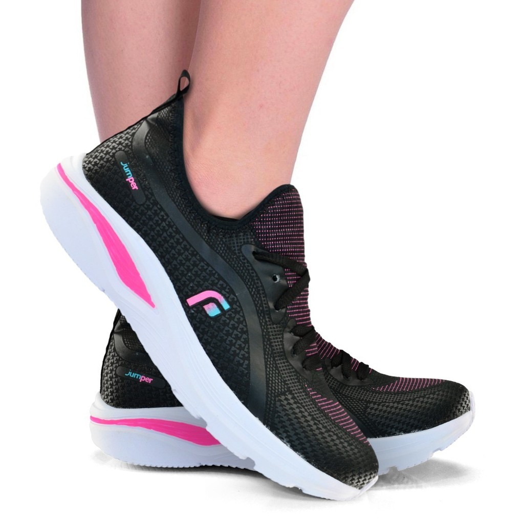 Tênis Feminino Esportivo Jumper Treino Academia Slip On