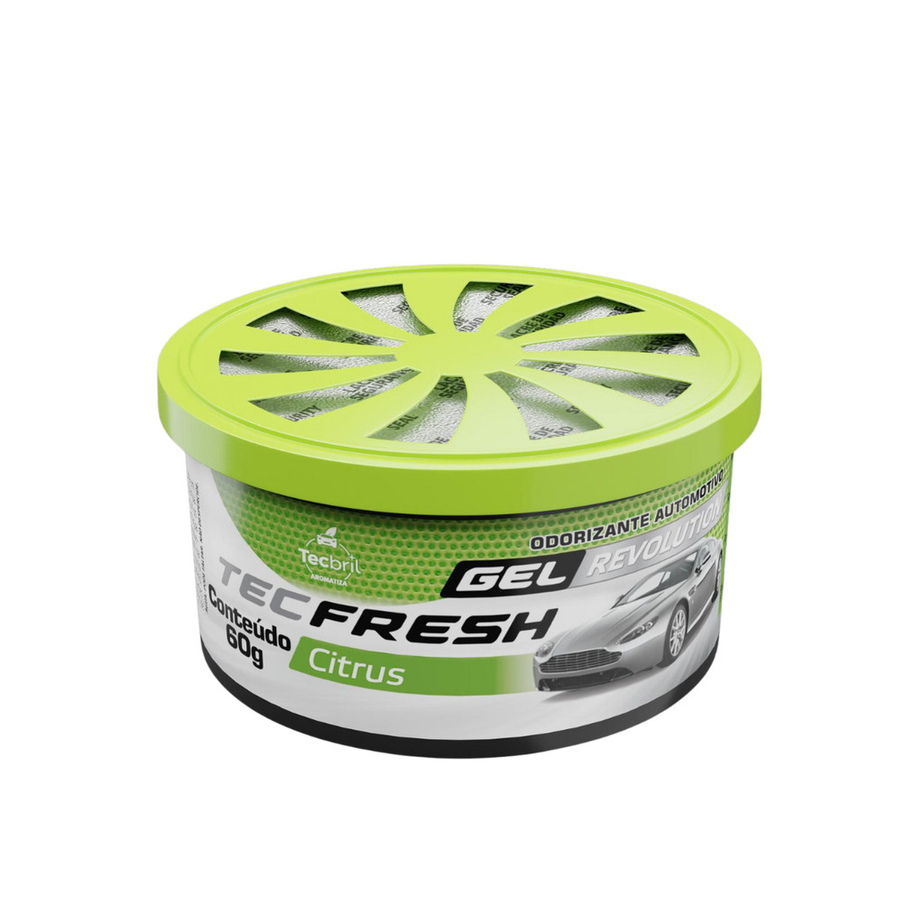 Odorizante Automotivo em Gel 60g Tecfresh - Tecbril
