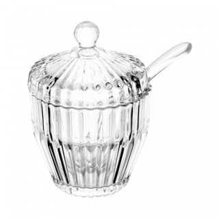 Açucareiro de Cristal Imperatriz Wolff 8x8x11cm em Oferta na Shopee