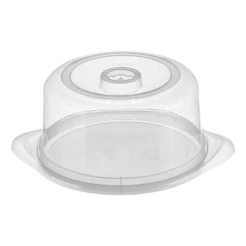 Porta Bolo Redonda com Tampa Transparente 24,4cm Casar Sanremo