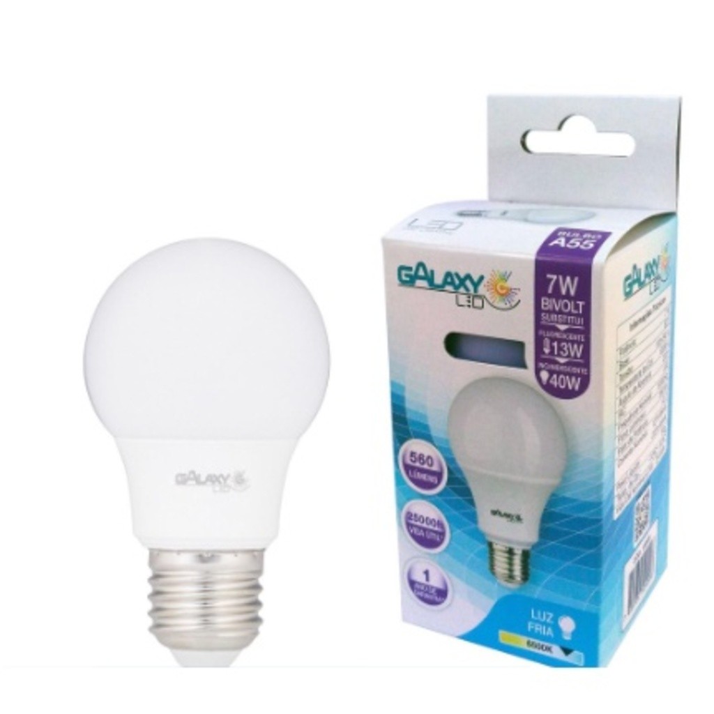 Lampada Led Bolinha 3w 5w Bulbo 4.8w 7w 9w 12w 15w 16w Soquete E27 Bivolt Casa Comercio Branco Frio/led