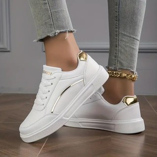 Tênis Feminino Estiloso com Solado Branco – Leve, Elegante e Versátil