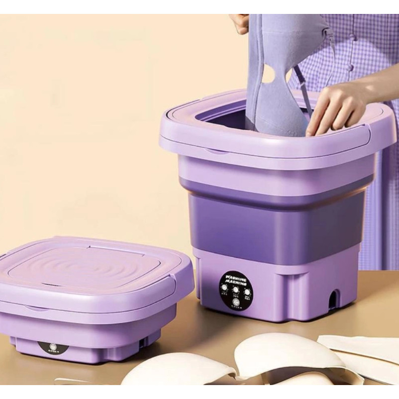 Maquina de lavar roupa 11Ldobrável portátil moderna máquina de lavar automática roupa