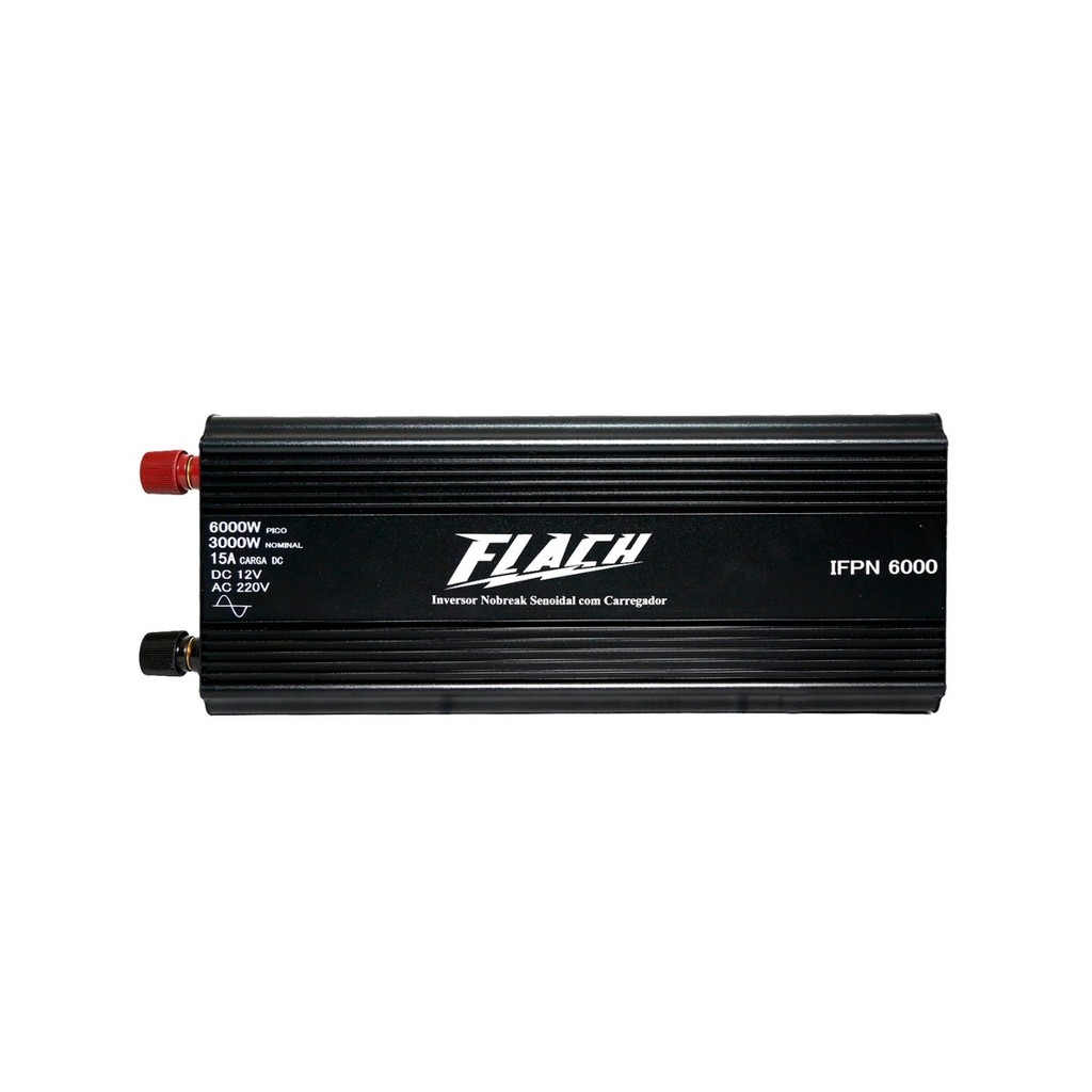 Inversor Tensão Carregador Bateria 12v/220v 6000w de Pico Flach Ifpn6000-1