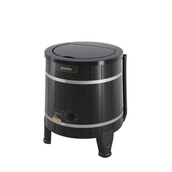 Máquina de Lavar Roupa Lavadora 127 V 60 Hz 5 Kg Tanquinho Lavanderia Compacta Escuro Wanke Preto