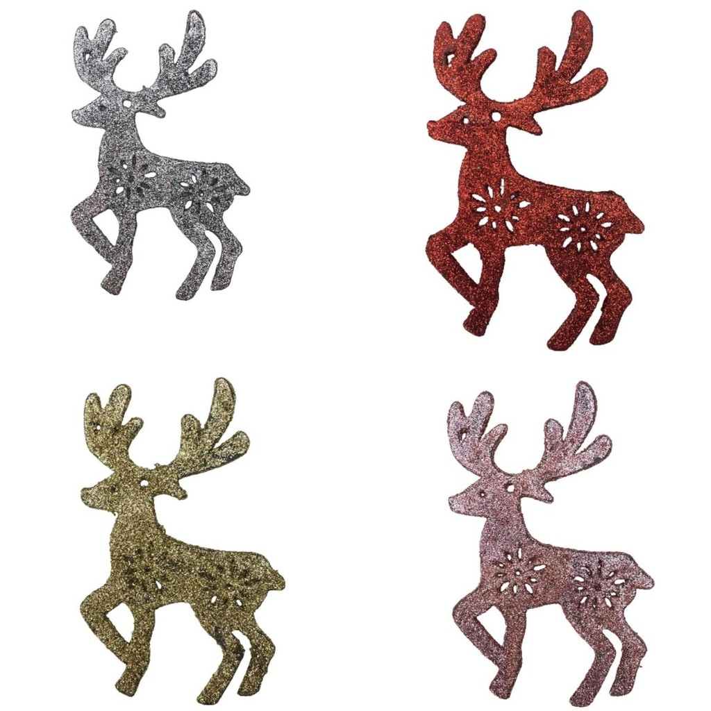 Renas de Natal com Glitter: Onde Comprar | BuscaProdutos