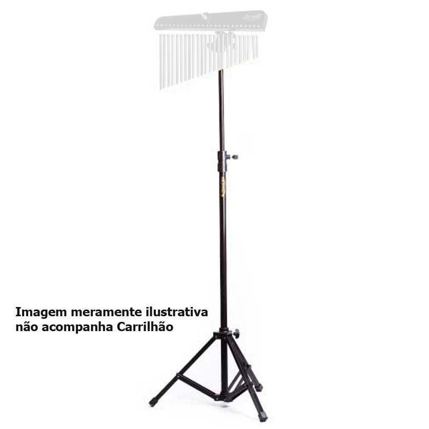 Pedestal Carrilhão Hunter Torelli HPC 10 Suporte Estante Tripé Profissional