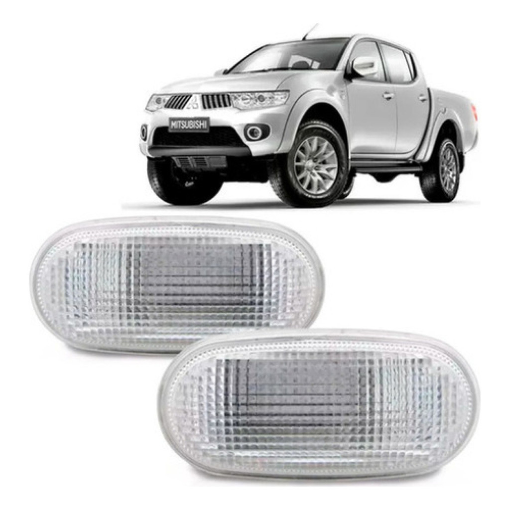 Par Pisca Lateral L200 Triton Cristal 2007 A 2016 em Oferta na Shopee