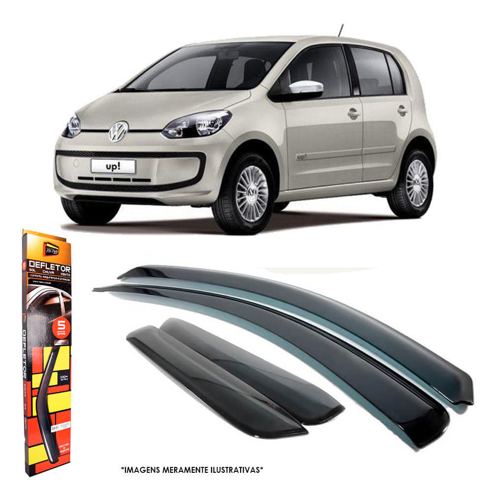 Calha de Chuva Volkswagen Up 2014 a 2020 4 Portas TG Poli - 22017