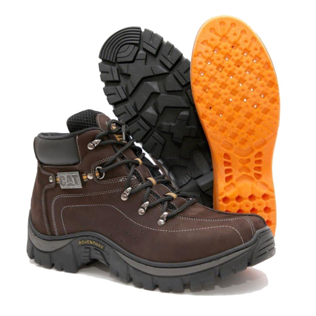 Bota no Modelo Cater-pillar Masculina Dia a Dia Puro Charme em Oferta na Shopee