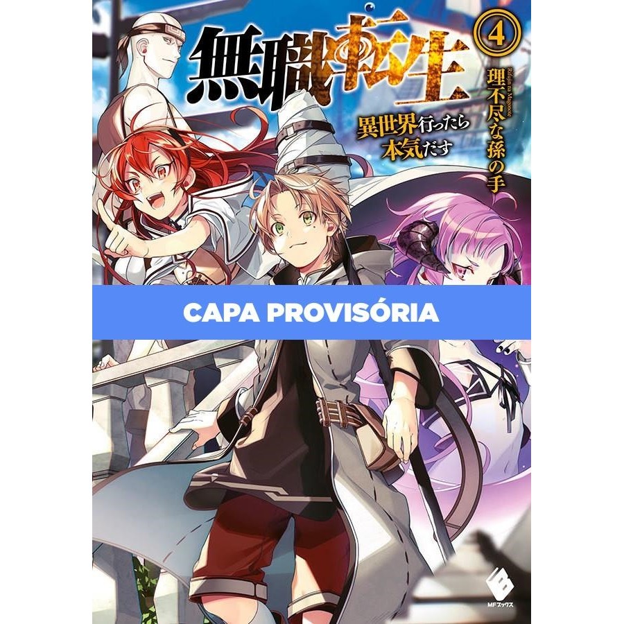 Mangá - Mushoku Tensei: Uma Segunda Chance Vol. 4 - Viajante - Novo/Lacrado