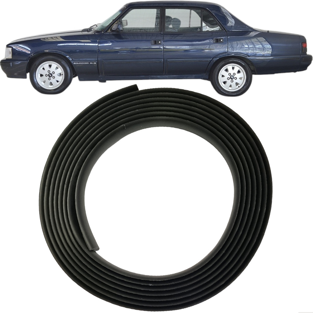 FRISO FILETE APLIQUE FRISO LATERAL OPALA 91 A 92 USA 1 ROLO PRETO ADESIVO CARAVAN 91 A 92 USA 2 ROLOS