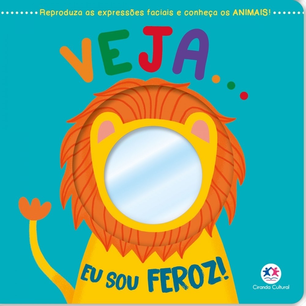 Livro Cartonado Veja... Eu sou feroz! - Books & Magazines