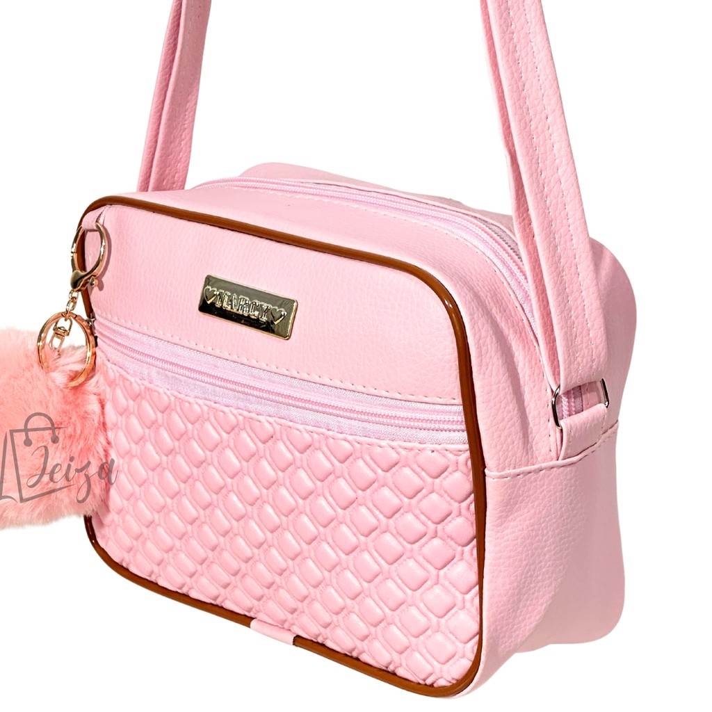 Bolsa Transversal Feminina Tiracolo Alça Regulavel Pequena de paseio em Oferta na Shopee