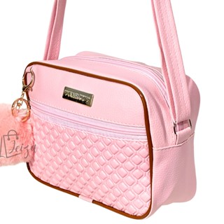 Bolsa Transversal Feminina Tiracolo Alça Regulavel Pequena de paseio em Oferta na Shopee