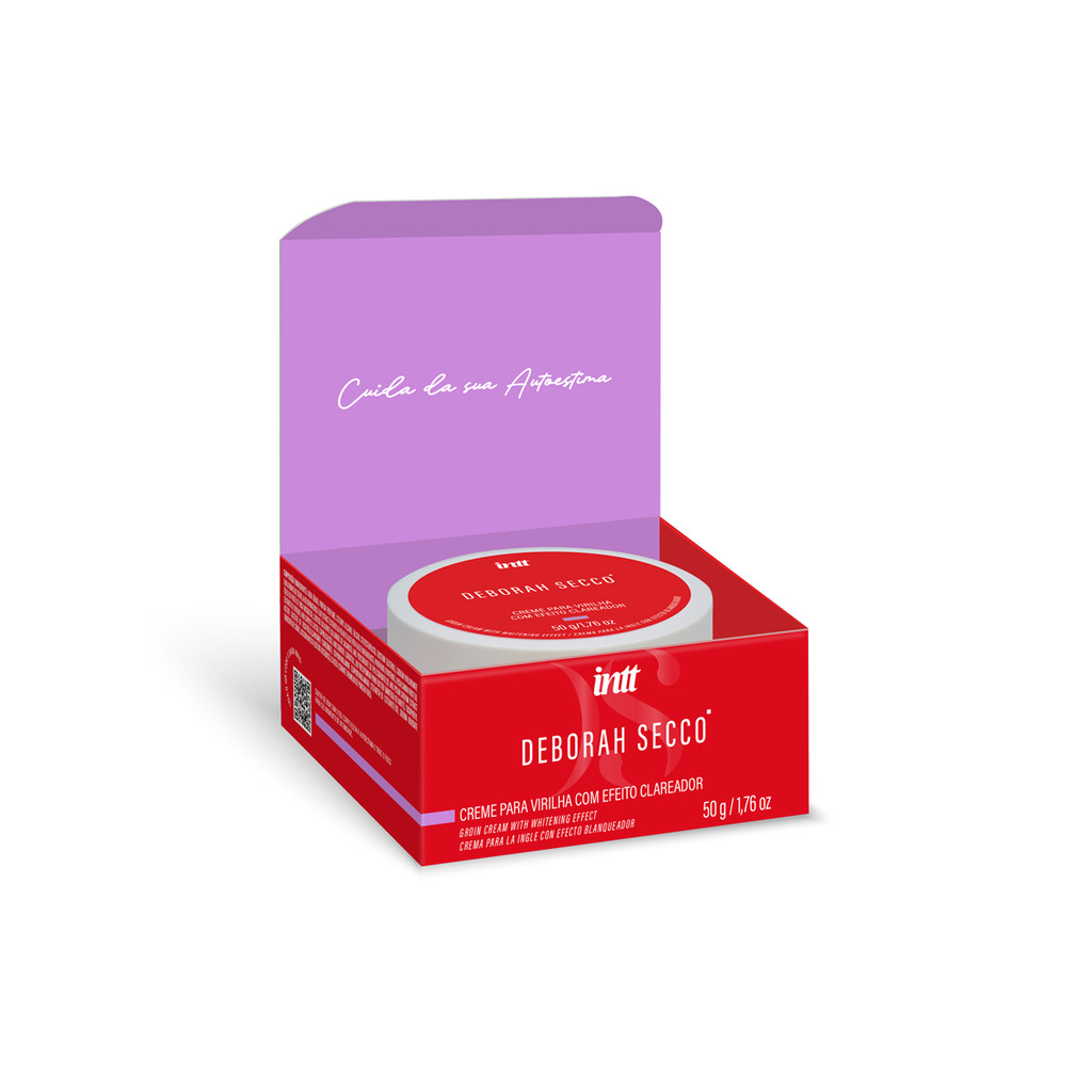 Creme Clareador Íntimo - 50g | Intt + Deborah Secco
