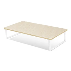 Suporte para monitor SAIJI D1 Altura 135 mm Carvalho